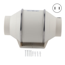 Comprehensive Ventilation System Inline Duct Fan With Quiet Operation And High Power For Residential Commercial Use Multi Purpose Air Circulation Solu