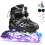 Ρυθμιζόμενα πατίνια Inline για Unisex Νέους, Πλαίσιο από κράμα αλουμινίου που 1