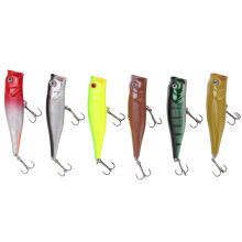 High Simulation Hard Bait For Freshwater Predator Fish, Built-in Rolling Steel Ball Sharp Fishing Hooks With Barbs And 3D Realistic Eyes, Maintains Wa