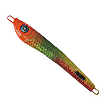 Sinking Fishing Lure With Holographic Foil And Bright Shiny Color Metal Material, Durable Molded Body For Microbait Patterns And Super Light Jigging I