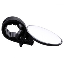 Rétroviseur de vélo, facile à assembler, meilleure visibilité pour une sécurité accrue à vélo, miroir convexe rotatif et réglable, convient