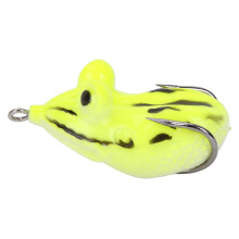 Realistic Frog Lure, Hollow Body Soft Fishing Bait with Anatomically Correct Profile and Sealed Hook Shank, Lifelike Appearance for Bass Fishing