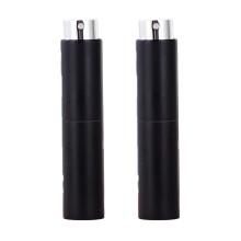 Elegant Twist Design Perfume Atomizer, Portable Sprayer for Travel with Lightweight Aluminum Shell, Multipurpose Travel Size Container for Perfume, Co