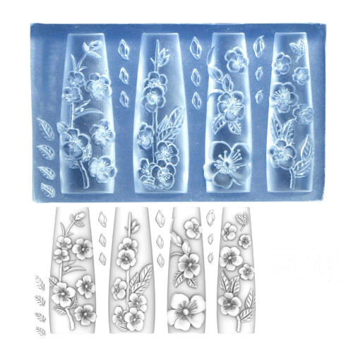 High Quality Silicone Accessory Mold for 3D Carving-CS136