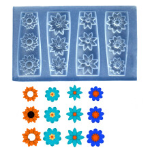 Beautiful 3D Nail Art Mold Practical Carving Flower-CS133