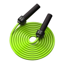 Weighted Jump Rope For Enhanced Aerobic Exercise, Full Body Workout With Solid Rubber Handles, Ergonomic Grip, And Smooth Handle Rotation, Adjustable