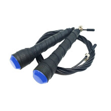 Freestyle Jump Rope, Super Fast & Lightweight Design for Reduced Fatigue, Built-In Double Bearings for Increased Speed, Suitable for Tricks & Gym Work