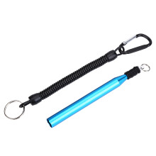 Soft Plastic Bait Wacky Rig Tool For Effortless Installation, High Quality Material Ensures Durability And Longevity, Red, Elastic Lanyard Carabiner A