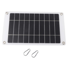 Portable Solar Panel Compact Lightweight Panel Charger High Efficiency Monocrystalline Silicone Solar Cell Module Durable Construction Waterproof Shoc
