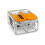 Assortiment de connecteurs de jonction pour installations électriques, connecteur à levier à 2 conducteurs, conception compacte et classe 2