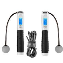 Smart Jump Rope with Digital Counter, Fitness Jump Rope for Men Women Kids - Precise Workout Tracker with Anti-slip Handles, Adjustable Length & High-