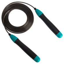 Professional Fitness Skipping Rope, Thickened Steel Wire for Unmatched Durability, Ergonomic Non-Slip Aluminum Grips Handle, Adjustable Length, Versat