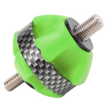 Bow Stabilizer for Compound and Recurve Bows, Archery Bow Stabilizer with Shock Absorbing Head for Vibration Reduction and Noise Absorption, Carbon Ba