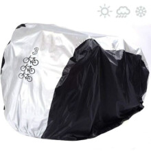 Bicycle Shield, All Season Universal Fit Waterproof Sun Protection Cover for Up To 29 Inches Bikes, Including Storage Pouch And Lockholes