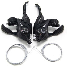 Precision Derailleur Shifter, Lightweight Durable Material For Seamless 3x8 Speed Transmission, Ergonomic Design Ensures Smooth Control On Your MTB Bi