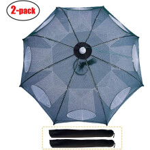 Foldable Mesh Baits Trap, Automatic Telescopic Fishing Shrimp Trap For Catching Minnows Crayfish Crab Lobster Shrimp In Still Pond River Bay Lake Envi