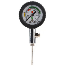 Steel Case Pressure Reader: Your Go-To Companion For Maintaining Perfect Ball Pressure, Designed For Durability And Convenience