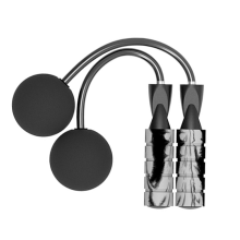 Ropeless Skipping Workout, Portable Wireless Weighted Jump Rope for Enhanced Exercise, Fast Durable and Smooth Ball Bearings for 360-Degree Rotation