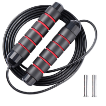 Jump Rope, Rapid Speed Tangle-Free Adjustable Length Skipping Rope For Fitness Workout, Slim Body With Ergonomic Foam Handles