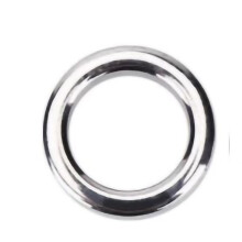 Stainless Steel Rings For Sea Fishing Lure Connector, Solid Snap Split Rings Heavy Duty Steel O-Rings Wear Resistance Sturdy And Durable Anti-Rust Smo