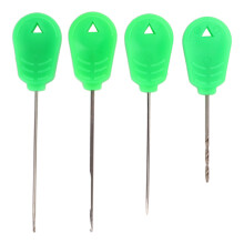 Precision Carp Fishing Kit, Bait Rig Tool High Carbon Steel Drill Needle & Stringer Needle, Non-Slip Handle Easy To Pierce For Fishing Lines, Prec