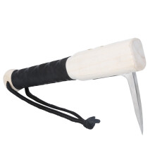 Hand Weeder, One Piece Construction Cobra Shaped Head Stainless Steel Manual Weeder With Ergonomic Handle For Deep Root Removal In Gardens