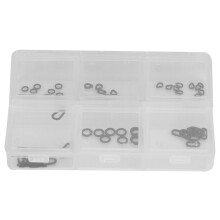 Replacement Kit, Smooth Ring Ceramic Guide for Fishing Rod Repair, Anti-Rust Stainless Steel Components, Wide Use for Saltwater and Freshwater Fishing