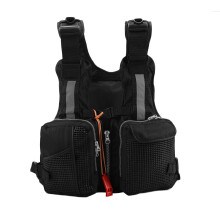 Lifejacket For Water Sports, Versatile Fishing Life Jacket With Detachable Foam, Adjustable Belt Design And Multiple Pockets For Enhanced Storage, Ide