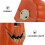 Μαγευτικό Φανάρι Jack O'Lantern: Λάμπα LED με κολοκύθα, Ανθεκτική διακόσμηση για 5