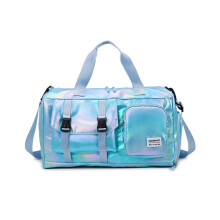 Fitnesstasche, Reisetasche, Gepäcktasche,-Himmelblau