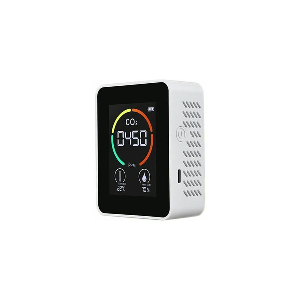 Hcho Tvoc Air Quality Monitor, Portable Co2 Detector For Home, Agricultural Production, Production Warehouse, Features Quick Accurate Detection, Long 9405630985122