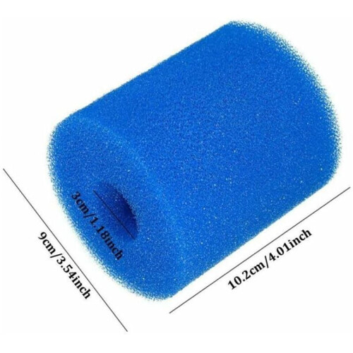 Intex Compatible Filter Cartridge, Reusable Foam Solution For Prolonged Filter Life And Enhanced Filtration 1
