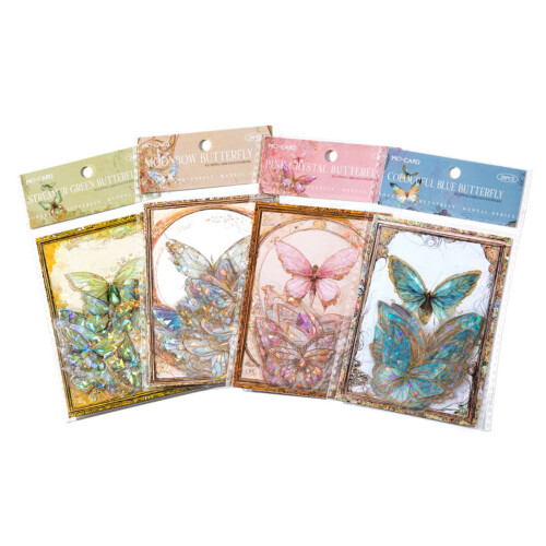 Είδη Scrapbooking με Ολογραφικά Σχέδια, Αυτοκόλλητα Πολλαπλών Χρήσεων για Κατασκευές