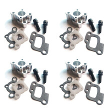4X CNC Intake Manifold Set for 23-30.5Cc Gas Engine Cy Hpi Baja 5B 5T 5Sc Losi 5Ive-T Rovan King Motor