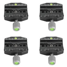 4X BEXIN QR-70N Clamp Quick Release Plate for Arca SWISS Tripod