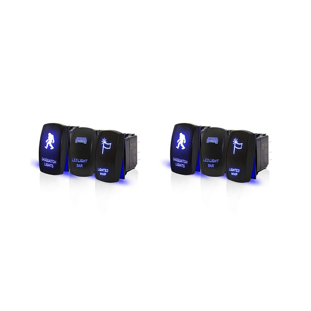 6X Rocker Led Bar Sasquatch S Ed Whip For Atv Maverick X3 Ranger Rzr Light 6134104037090