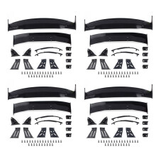 4X for 1/10 RC Racing Drift Car Rear Wings Drift Road Body Spoiler Wing Universal Parts Accessories