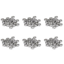 120Pcs MR106-ZZ Bearing 6 X 10 X 3mm Metal Shielded Bearing Pre-Lubricated with Grease Radial Bearing