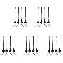 20 PçS Microfone Antena Adequada para  EW100G2/100G3 Microfone Sem Fio Bodypack ReparaçãO PeçA Mic Substitua
