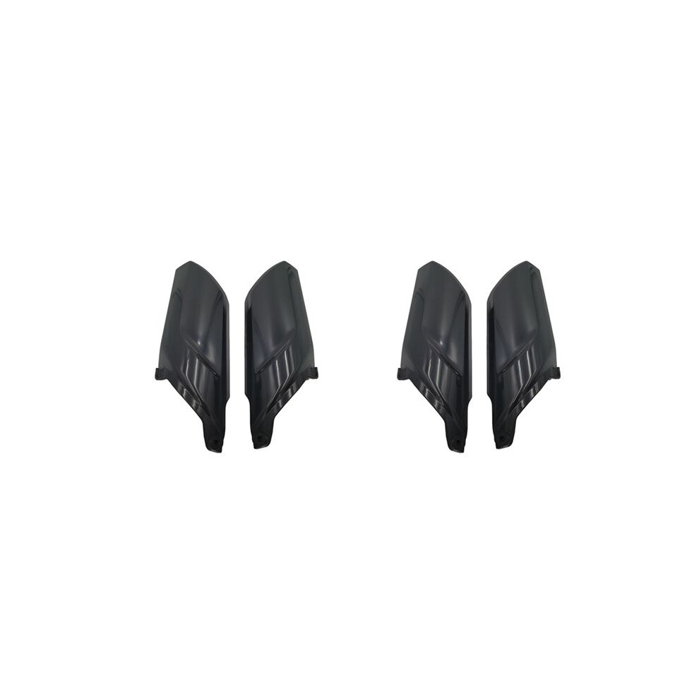 2X Motorcycle Front Wheel Suspension Fork Shock Cover Guard Fairings For Er6n Er 6N Er-6N 2012-2016 Black 6032037734690