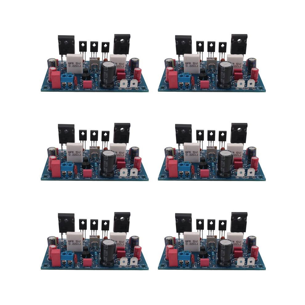 6X Irf240 Amplificador 100W Audio Power Amplifier Board Fidelity Sound Amplifiers Tube Mono Amp Diy 6032201713131