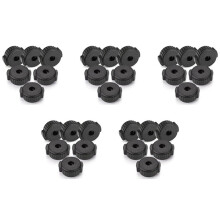 Dadi per Piatti nel Plastica da 30 Pezzi, Dadi per Piatti un Innesto Rapido per Kit di Batteria un Percussione, Parti di Ricambio per Percussioni