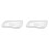 2X Left Front Headlight Shell Lamp Shade Headlight Lens Transparent HeadLight Cover for  300C 2011-2021 1