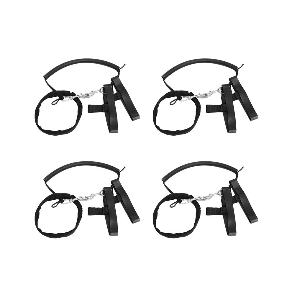 4X Scuba Diving Tank Cylinder Stage Bottle Rigging Sidemount Strap+Clamp And Clips,Dive Cylinder Straps,For 6L Tank 6032959073419