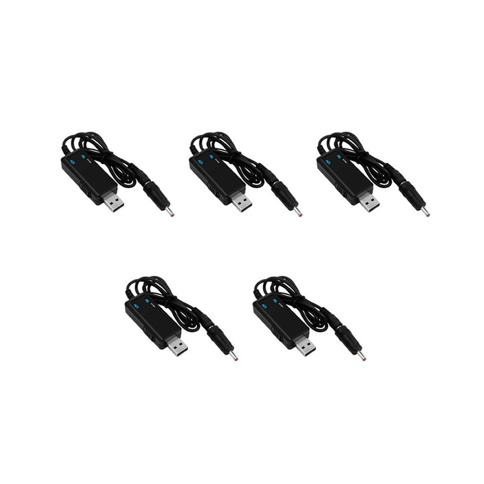 5X Usb Boost Converter Usb Step- Converter Cable 5V To 9V 12V 3.5X1.35mm Connecter For Power Converter,1 Support 1 6033212294862