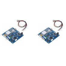 2X Placa Conversora de SaíDa de VíDeo HD VGA/RGB/CGA/EGA/YUV para CompatíVel para SaíDa de VíDeo Arcade Azul Game Machine