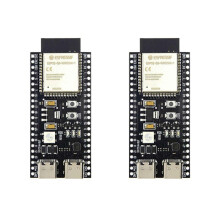 2X ESP32 ESP32-S3 WiFi+ IoT Dual Type-C Development Board Core Board ESP32-C6-DevKitC-1 Development Board