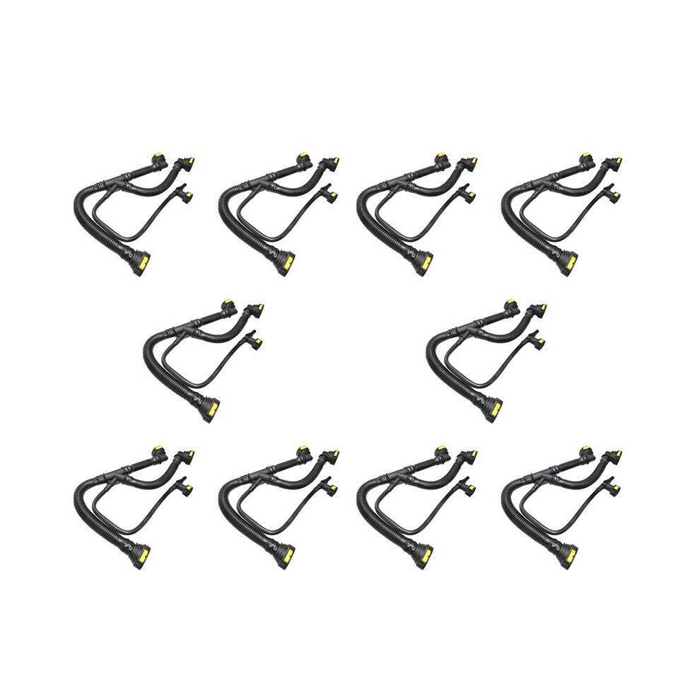 10X Car Engine Crankcase Breather Hose Pipes For 206 207 307 308 408 1.6 16V 1192W0 9675884280 6031455271114
