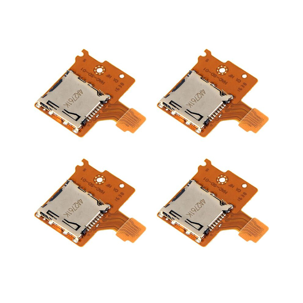 4X For Micro- Card Slot Board For Ns Tf Card Slot Socket Board For Console Yellow 6032645688194