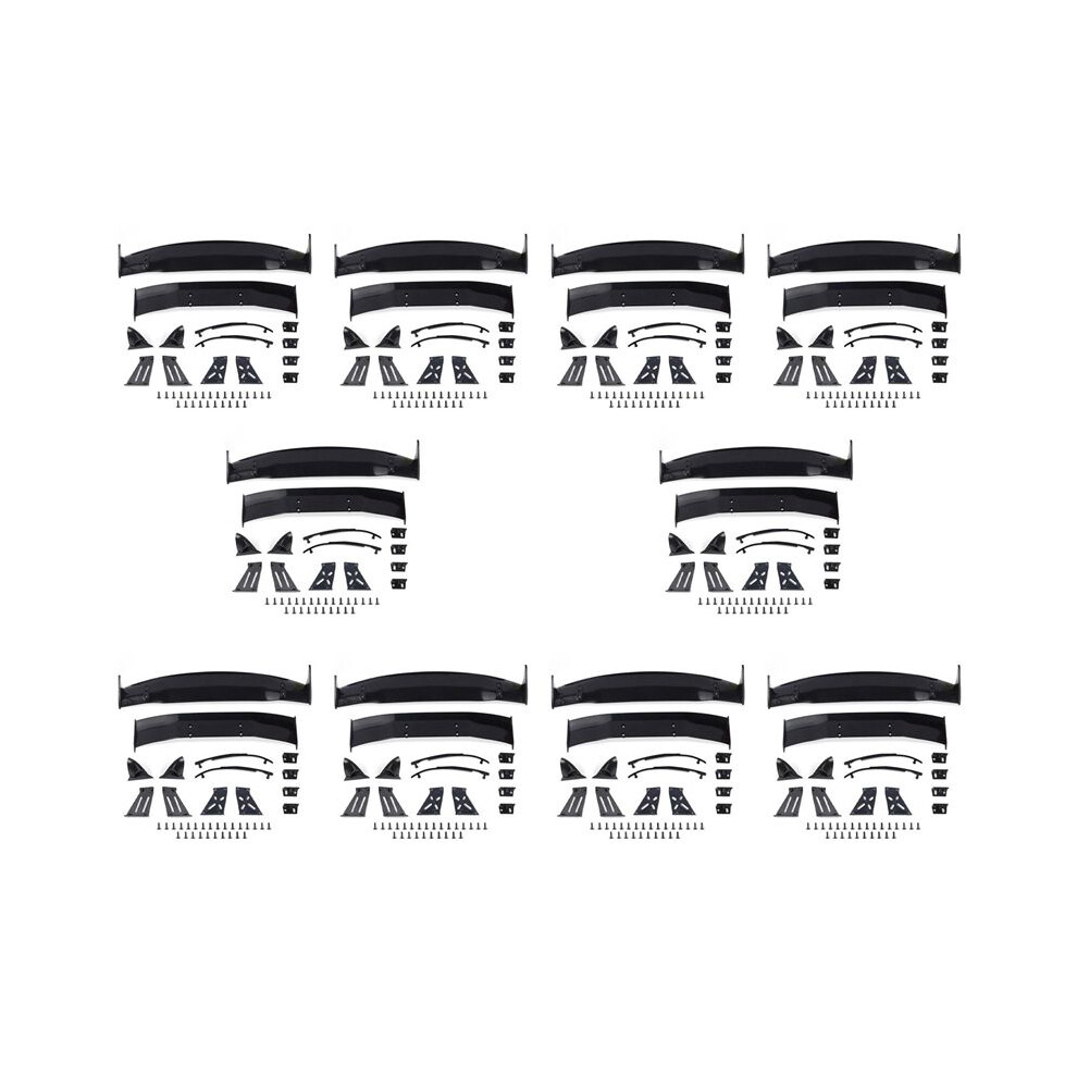 10X For 1/10 Rc Racing Drift Car Rear Wings Drift Road Body Spoiler Wing Universal Parts Accessories 6031922974319